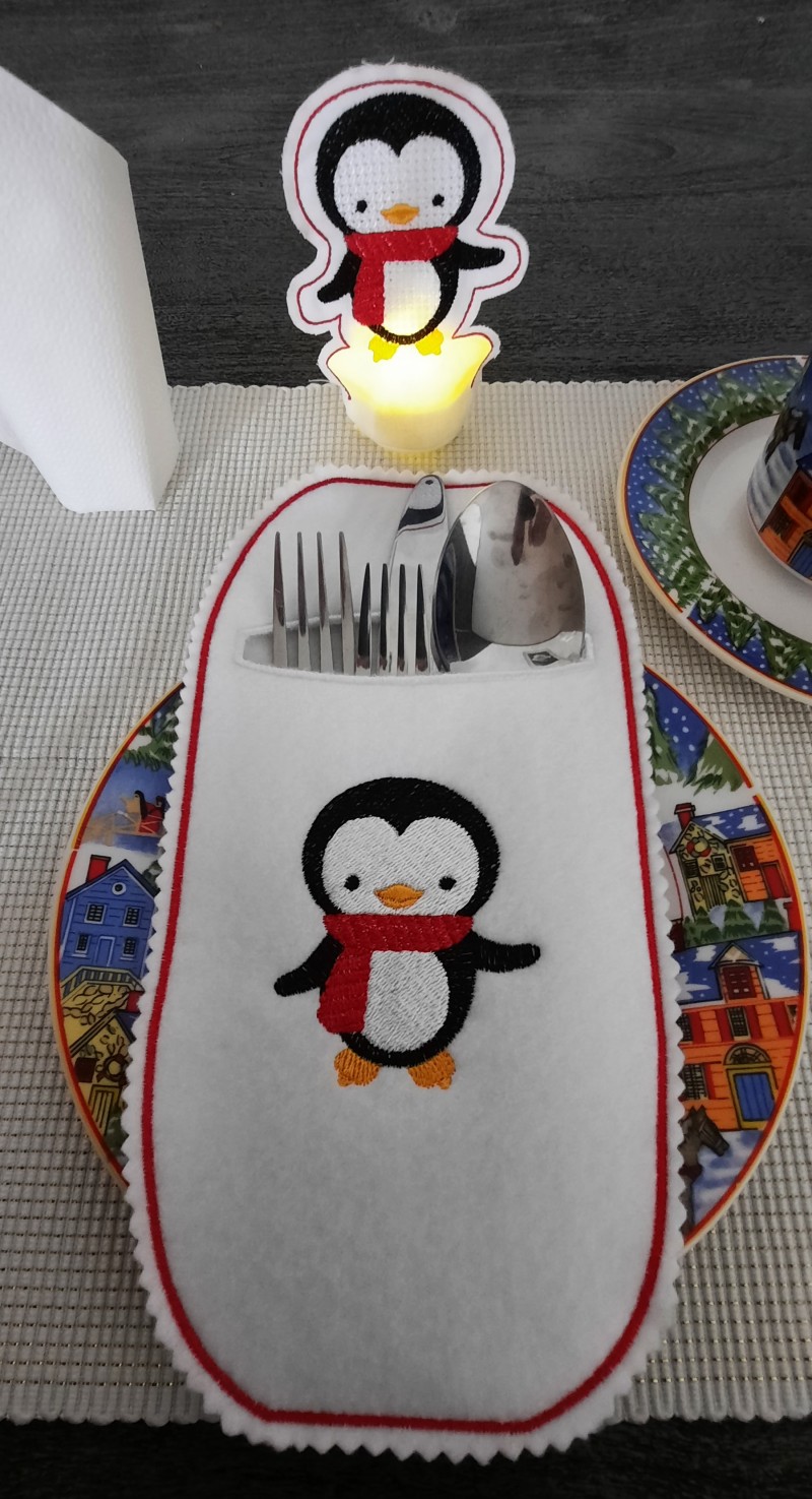 Bestecktasche "Pinguin"