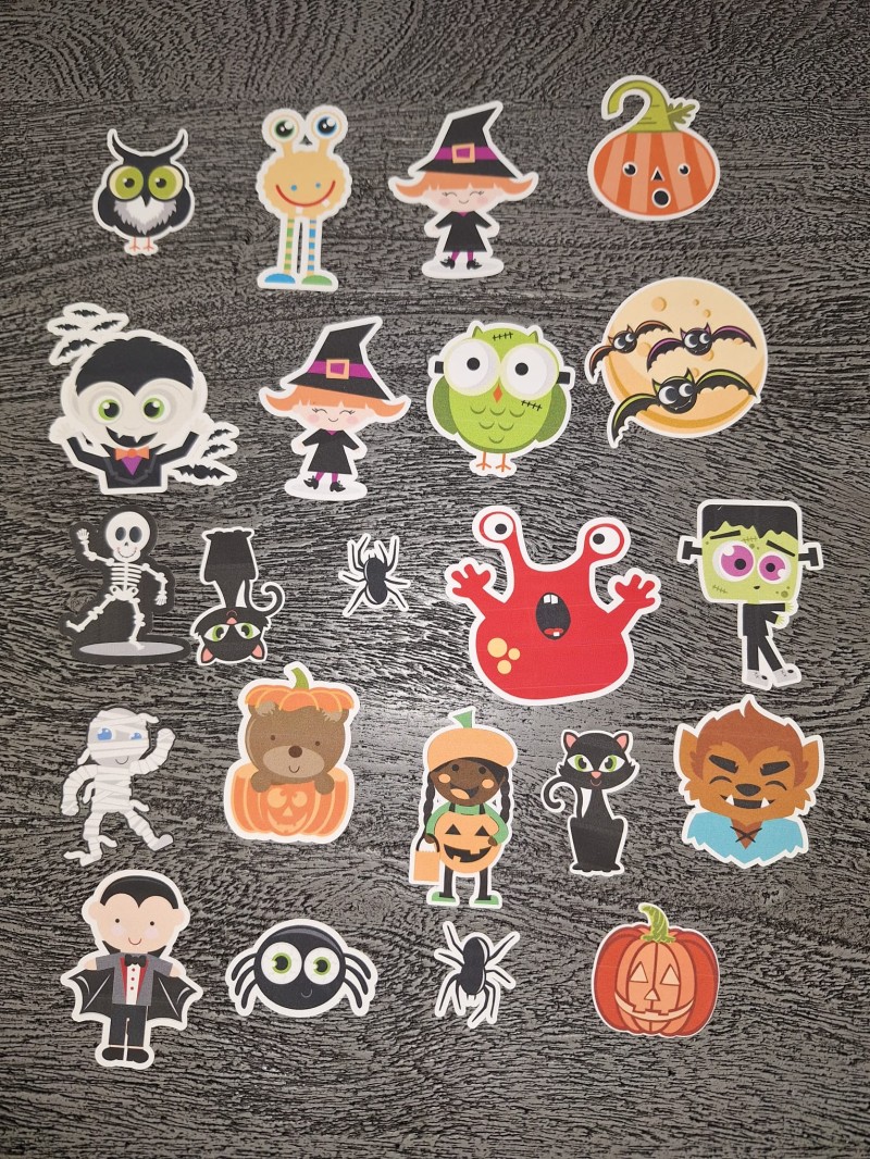 Mega Sticker Paket Halloween